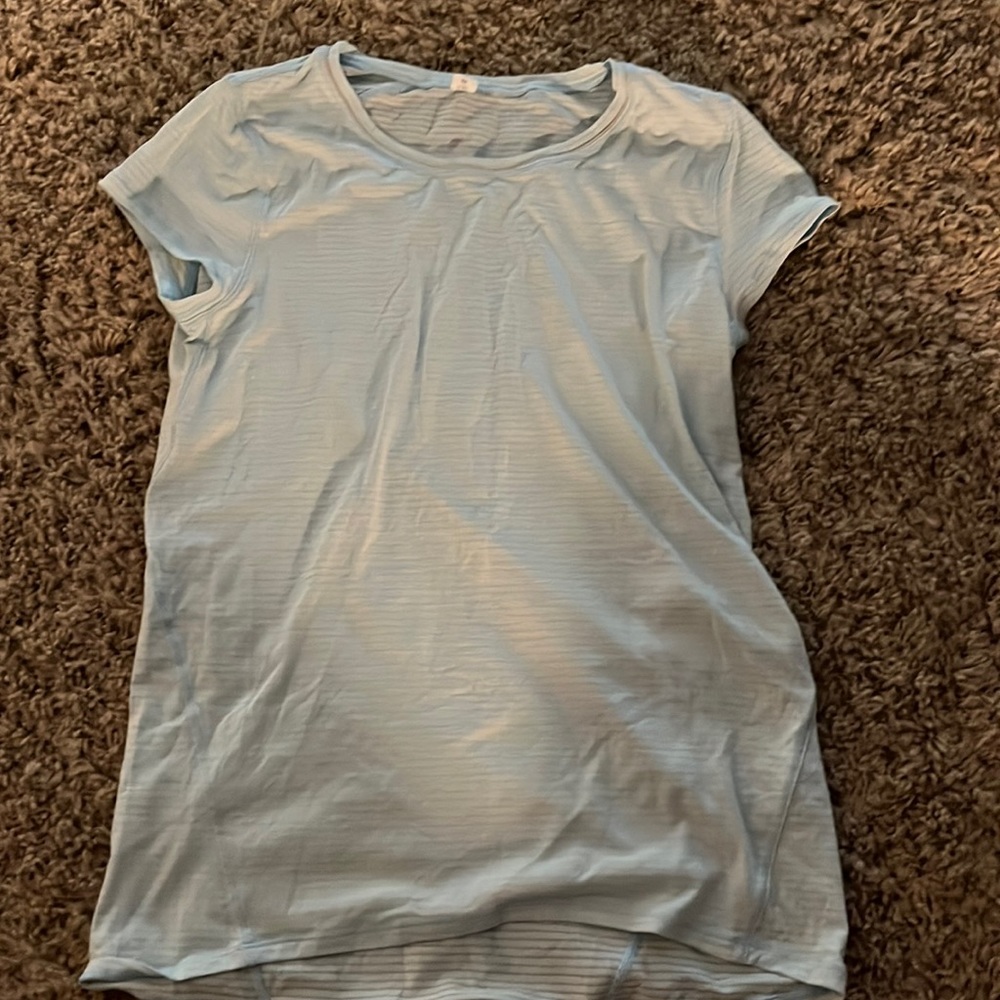 lululemon love crewneck t-shirt, color: light blue